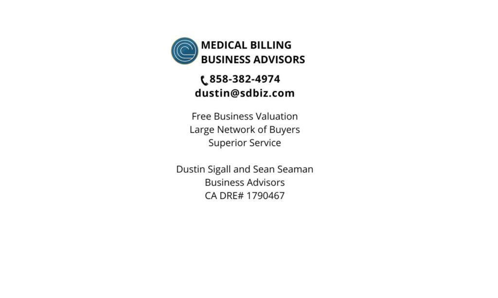Listings Medical Billing Sales And Acquisitions
